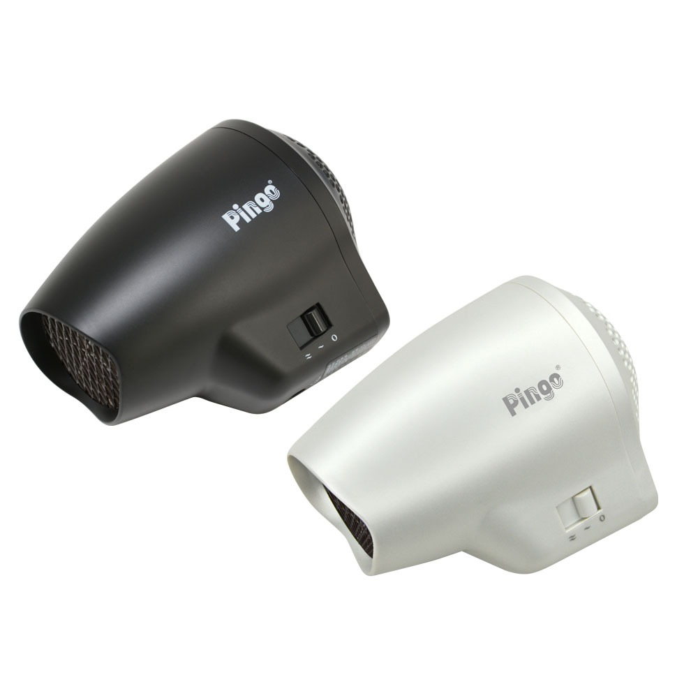 [Pingo 台灣品工] mini hair dryer, white, , large