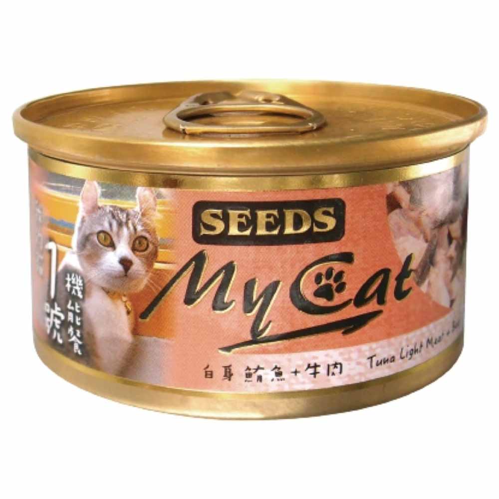 【拉拉寵物小舖】seeds 惜時 貓罐頭 MyCat我的貓機能餐, , large