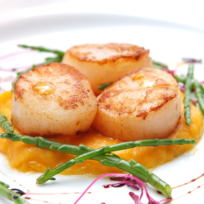 【17Buy】Sashimi-Grade Hokkaido Scallops / 225g, , large