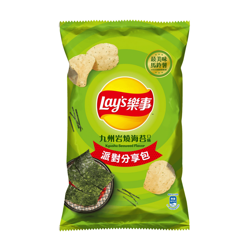 樂事九州岩燒海苔口味洋芋片119g, , large