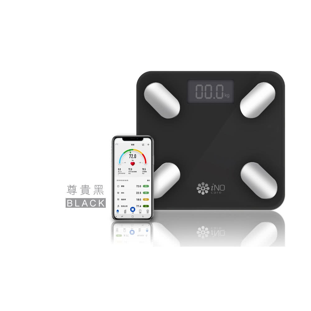 【iNO】15合1健康管理藍牙智慧體重計, , large