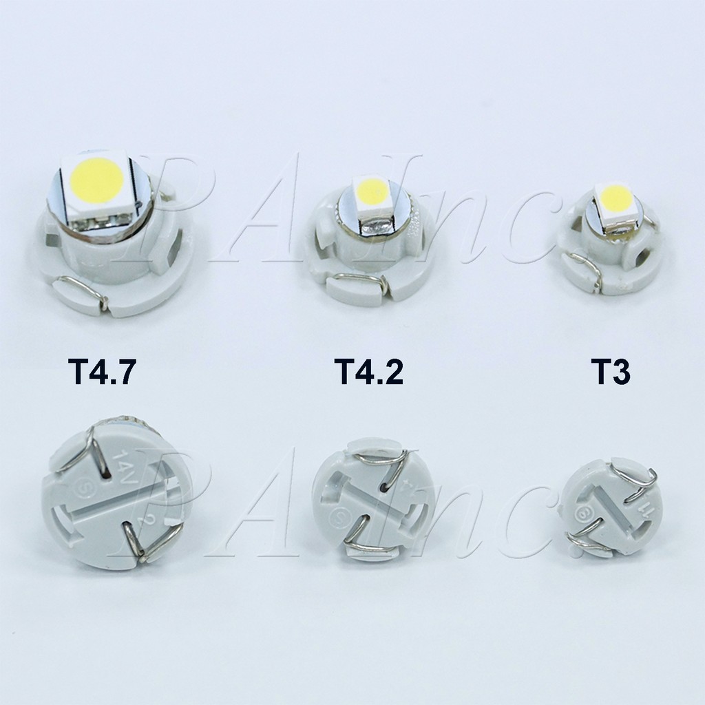 【PA LED】T3 / T4.2 / T4.7  SMD LED 燈泡 儀表燈 空調燈 面板燈 中控台燈, , large