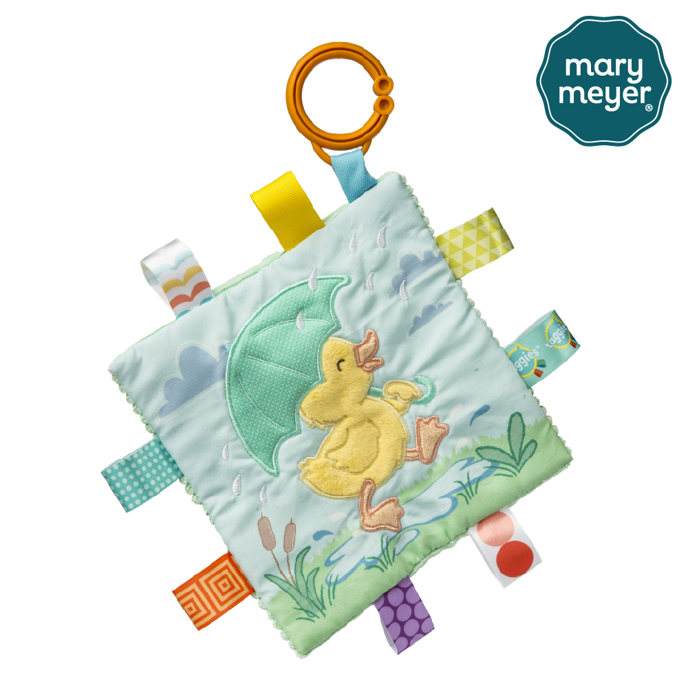 【MaryMeyer】標籤動物安撫沙沙紙-泡泡鴨, , large