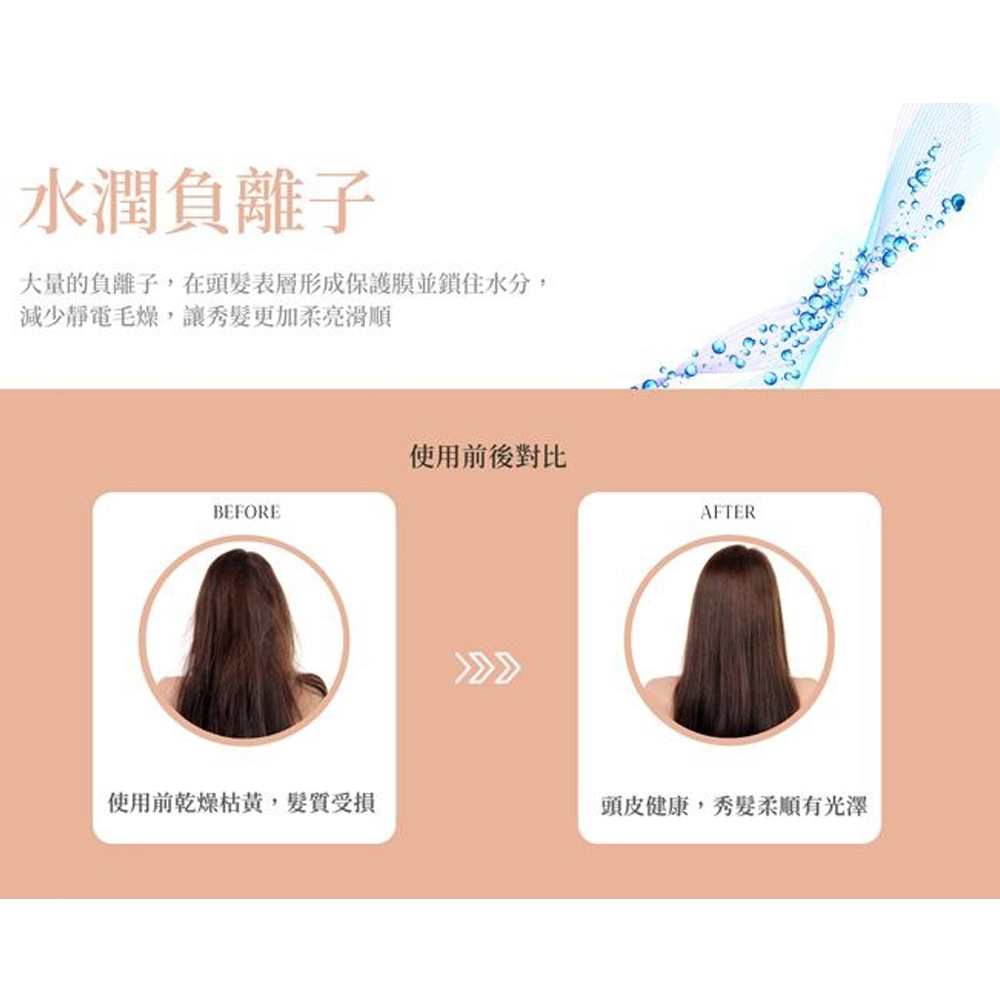 TASHIN 1200W Lightweight Negative Ion Hair Dryer, Low Magnetic Wave, Moisturizing Negative Ion TS-2188K, , large