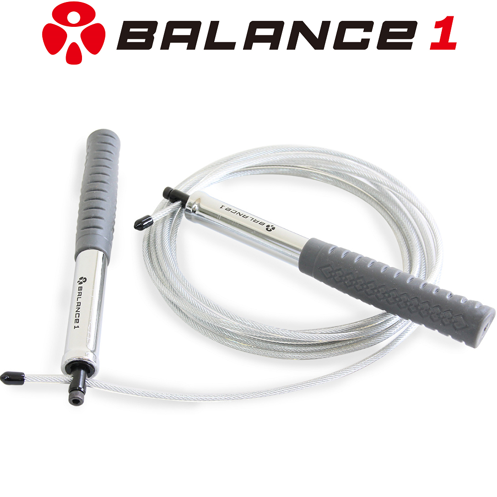 BALANCE 1 crossfit快速鋼索跳繩 可調整長度, , large