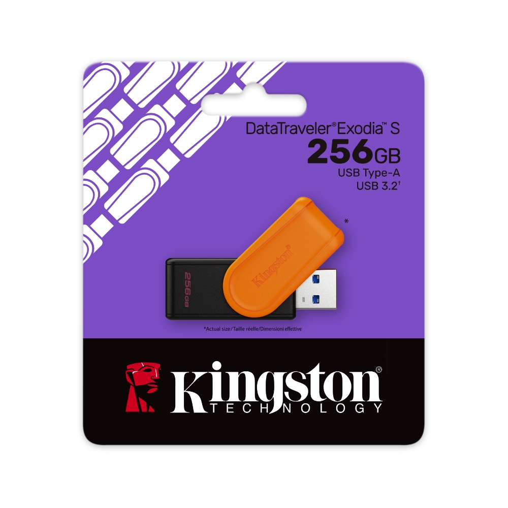 【Kingston】DataTraveler Exodia S 256G USB 3.2 Gen1 高速隨身碟, , large