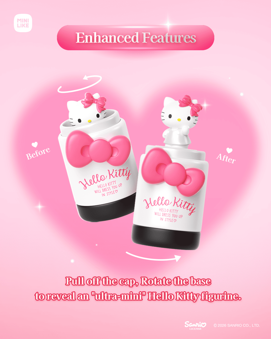 【際洋文化】Hello Kitty Style悸動亮相系列趣粒, , large