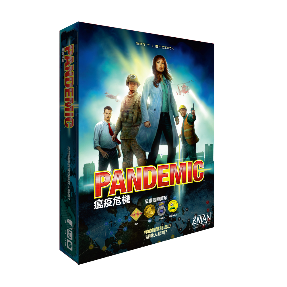 【Asmodee】瘟疫危機 桌上遊戲 (中文版 ) Pandemic, , large