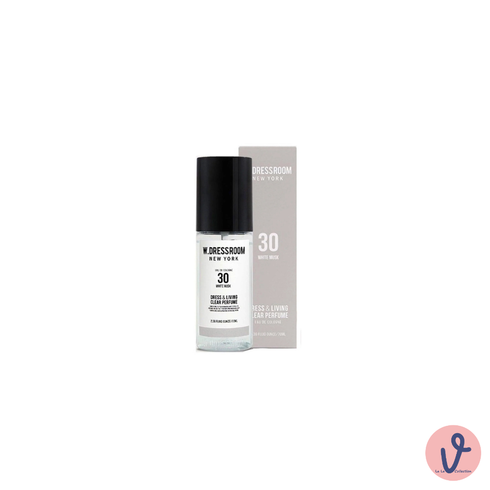 [LaLa V]韓國W.Dressroom 香氛噴霧 No.30 白麝香 70ml, , large