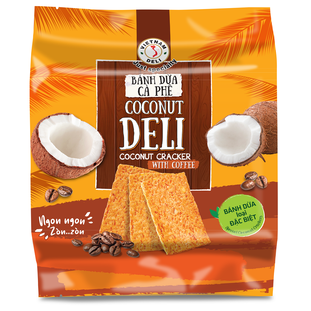 Coconut Deli Coconut Cracker w/Coffee, , large
