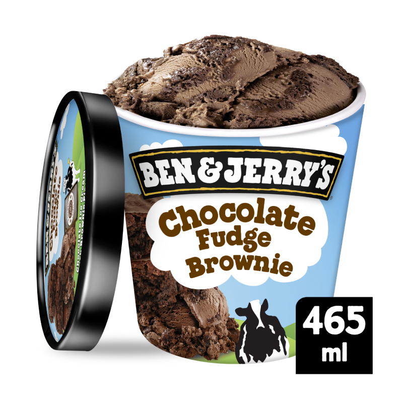 BJ Choco Fudge Brownie Ice Cream, , large
