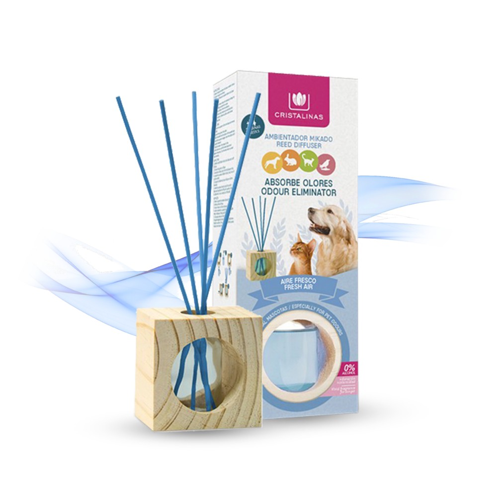 CRISTLINAS WOODEN CUBE AIR REFRESHENER (PET)- FRESH AIR, , large