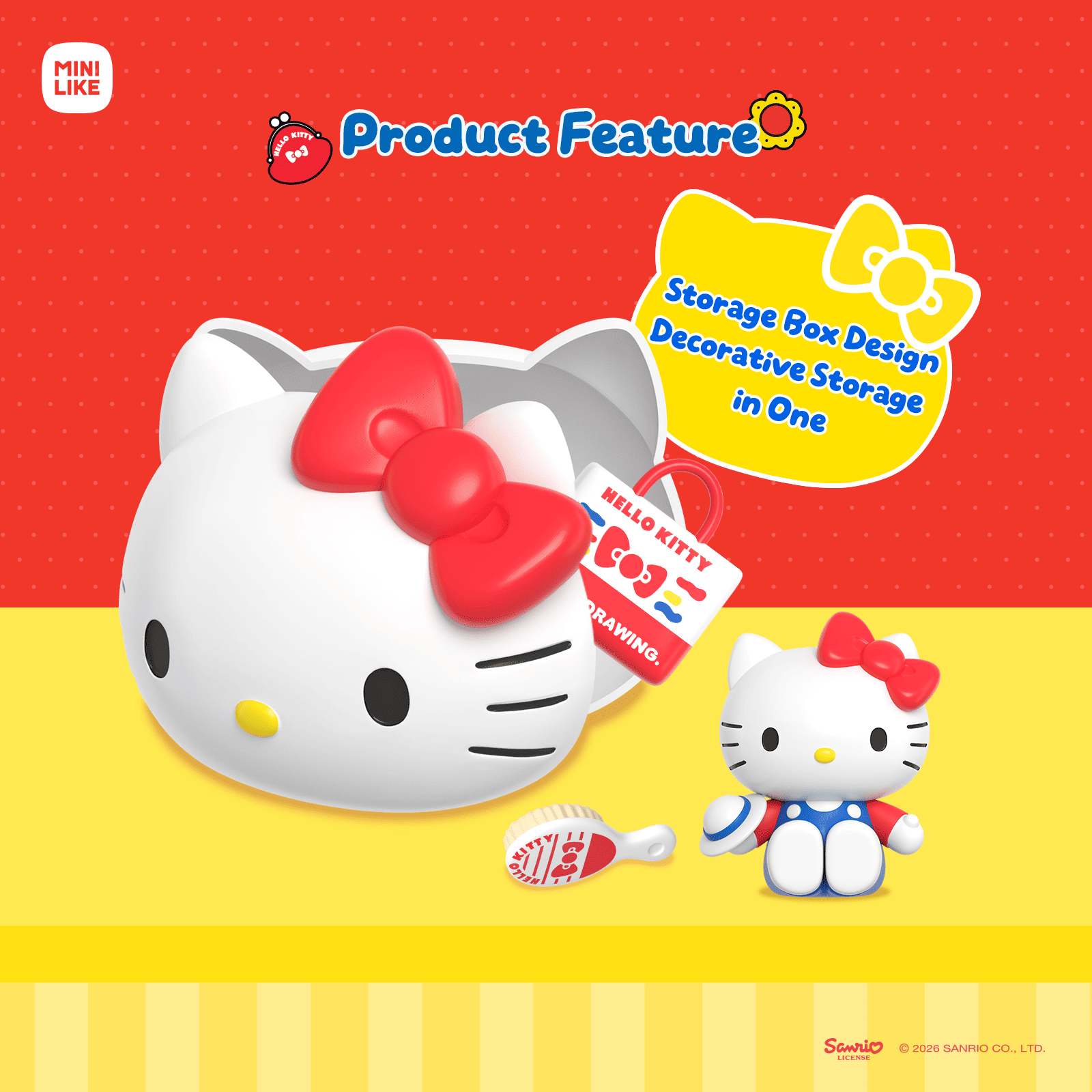 【際洋文化】Hello Kitty Style每日Fun享系列萌趣豆, , large