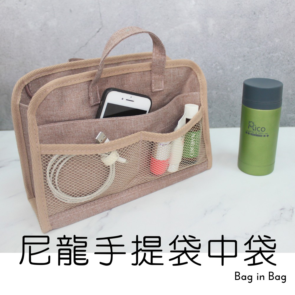 【YUNJOIN】Nylon handbag medium bag, , large