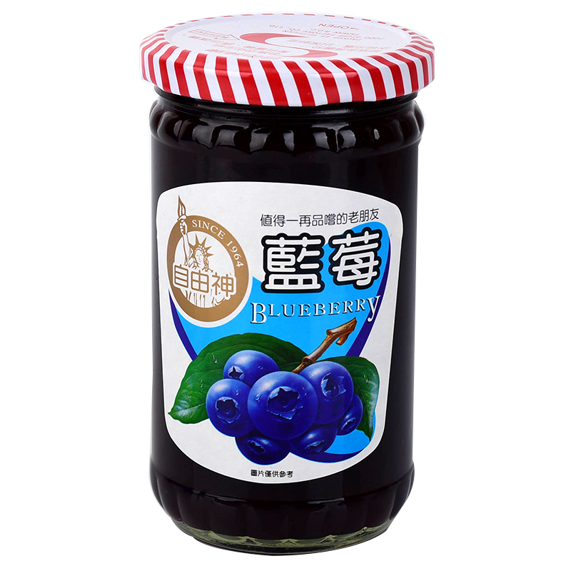 自由牌藍莓果醬400g, , large