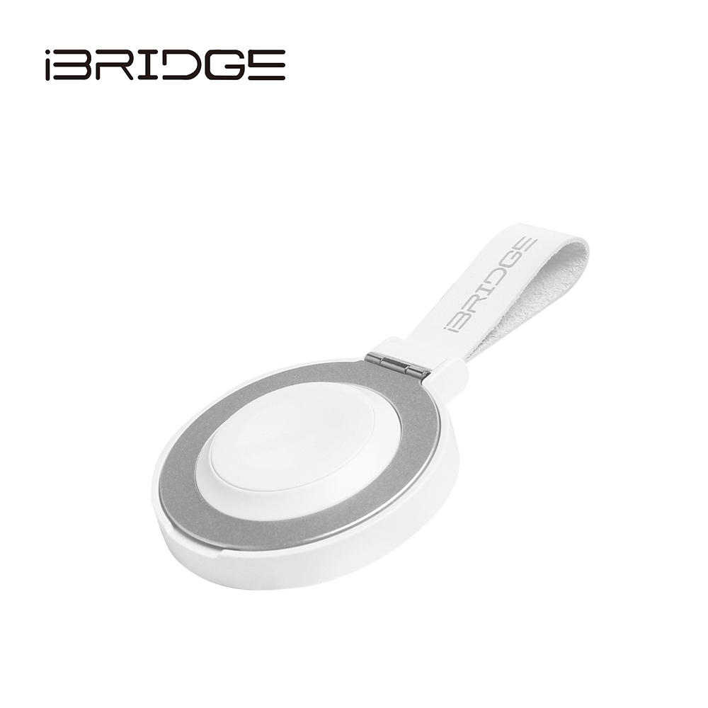 iBRIDGE 15W Magnetic Ring Holder Dual-Purpose Wireless Charger - White, , large