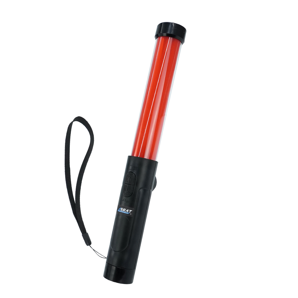 交通指揮棒紅光+哨音-32CM長/電池款 618-TLA32RH, , large
