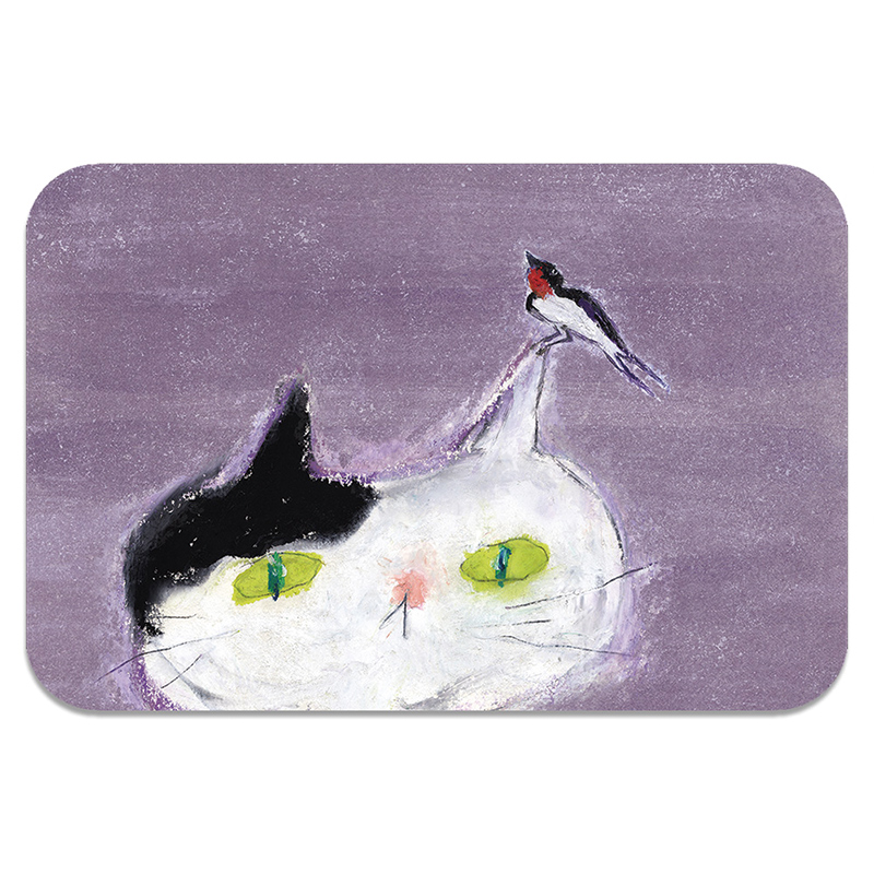 【Monster】 Soft Diatomaceous Earth Absorbent Mat &ndash; DUCKY SHEN Collection (60x40cm) &ndash; Swallow Meow, , large