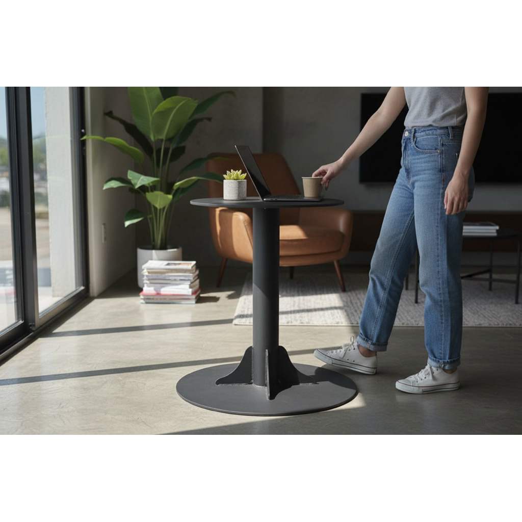 【 SHAONIANNA.TW 】商用等級工業風邊桌｜重型鐵件結構｜100KG承重, , large