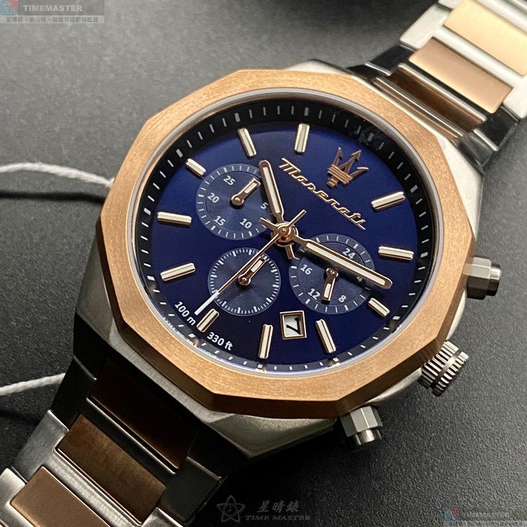 [TIMEMASTER] MASERATI watch, 46mm, R8873642002, , large