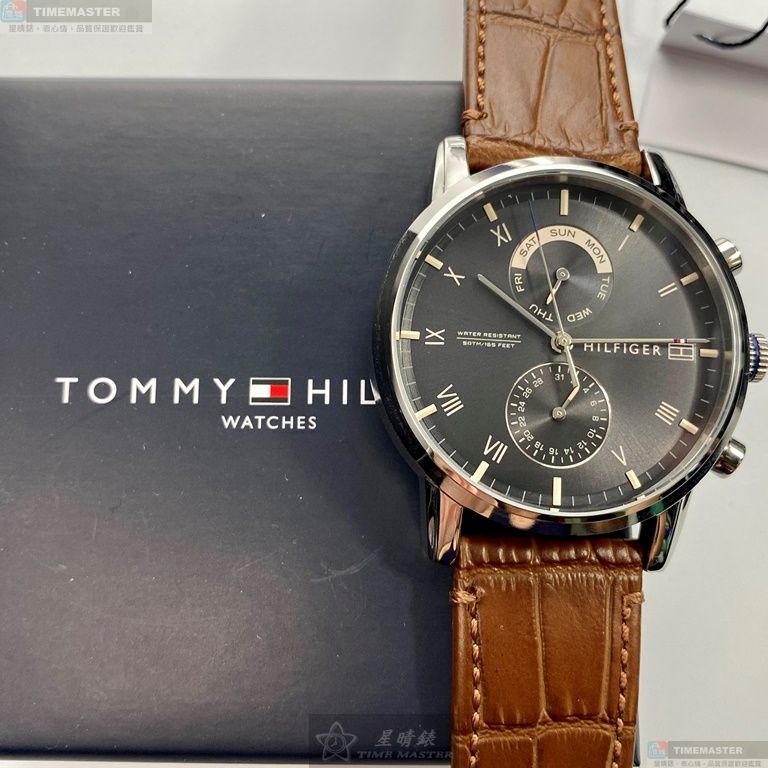 [TIMEMASTER] TommyHilfiger watch, 44mm, TH00018, , large