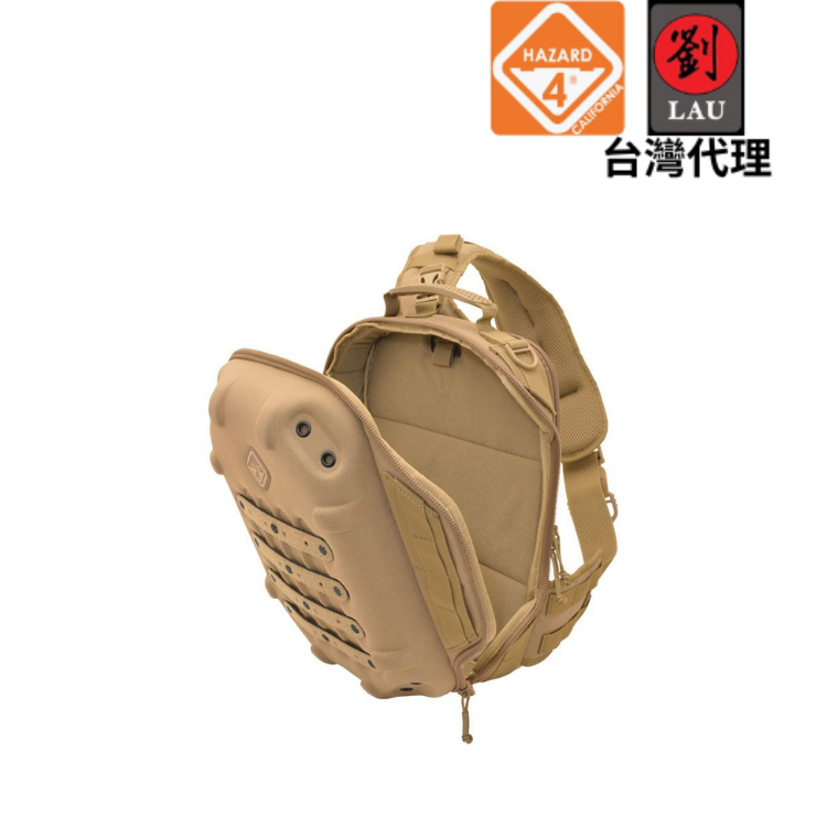 [劉氏國際]HAZARD 4 BS-HBC-CYT 硬殼單斜肩筆電包(沙色), , large