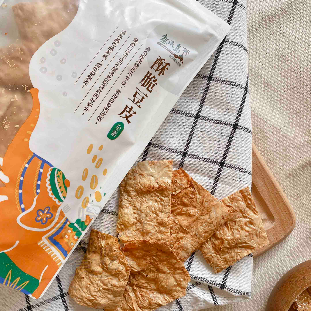 熱浪島 酥脆豆皮(全素)60g [免運組] (預計6/1後出貨), , large