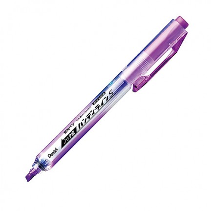 【 Pentel 飛龍 】按壓式自動螢光筆 10支/盒  SXNS15   -  多款可選, , large