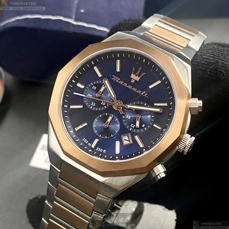 [TIMEMASTER] MASERATI watch, 46mm, R8873642002, , large