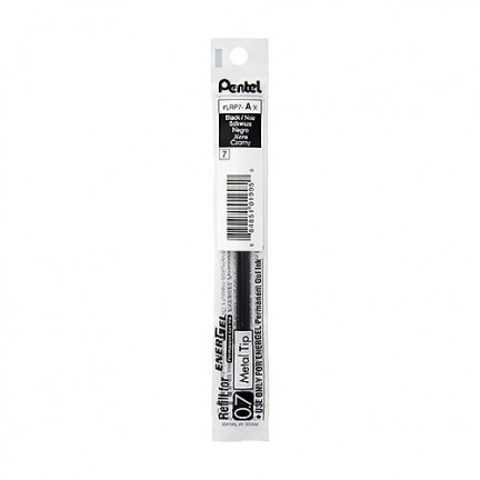 【 Pentel 飛龍 】耐水極速鋼珠筆芯 (砲彈筆頭) 0.7mm 12支/盒 LRP7   -  多款可選, , large