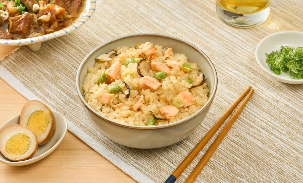 [吃貨家]蒜香奶油鮭魚炊飯10包, , large