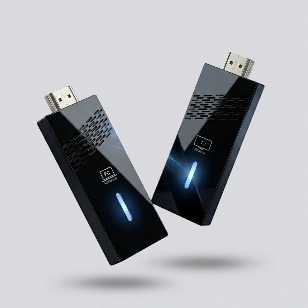 Advanced Edition Audio-Visual Explorer Point-to-Point High-Speed Wireless Screen Mirroring Adapter, 黑, large