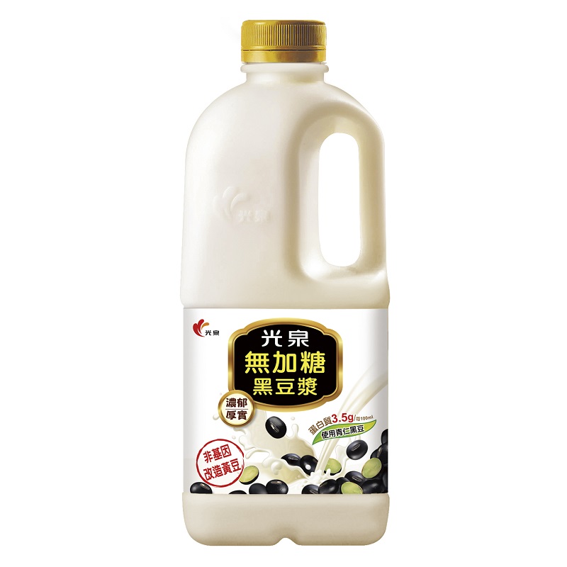 Kuang Chuan no sugar black milk 1857ml, , large