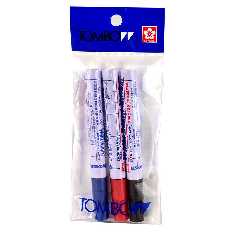 Sakura White Board Markers 3pcs, , large