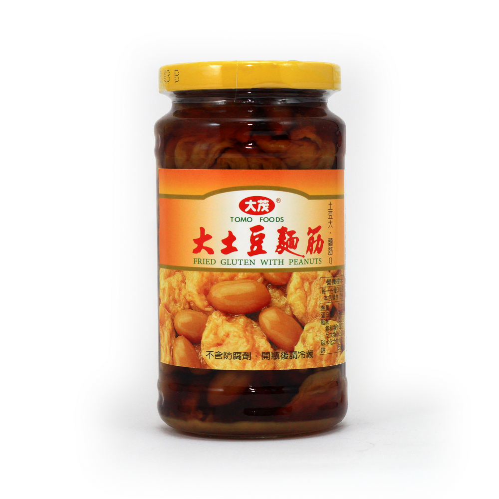 大茂大土豆麵筋玻璃瓶375g, , large