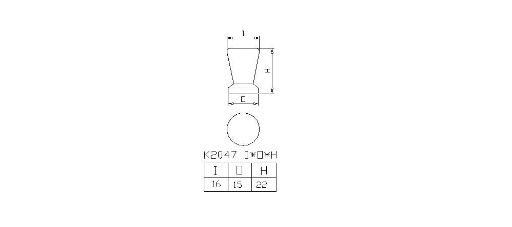 Zinc knob, , large