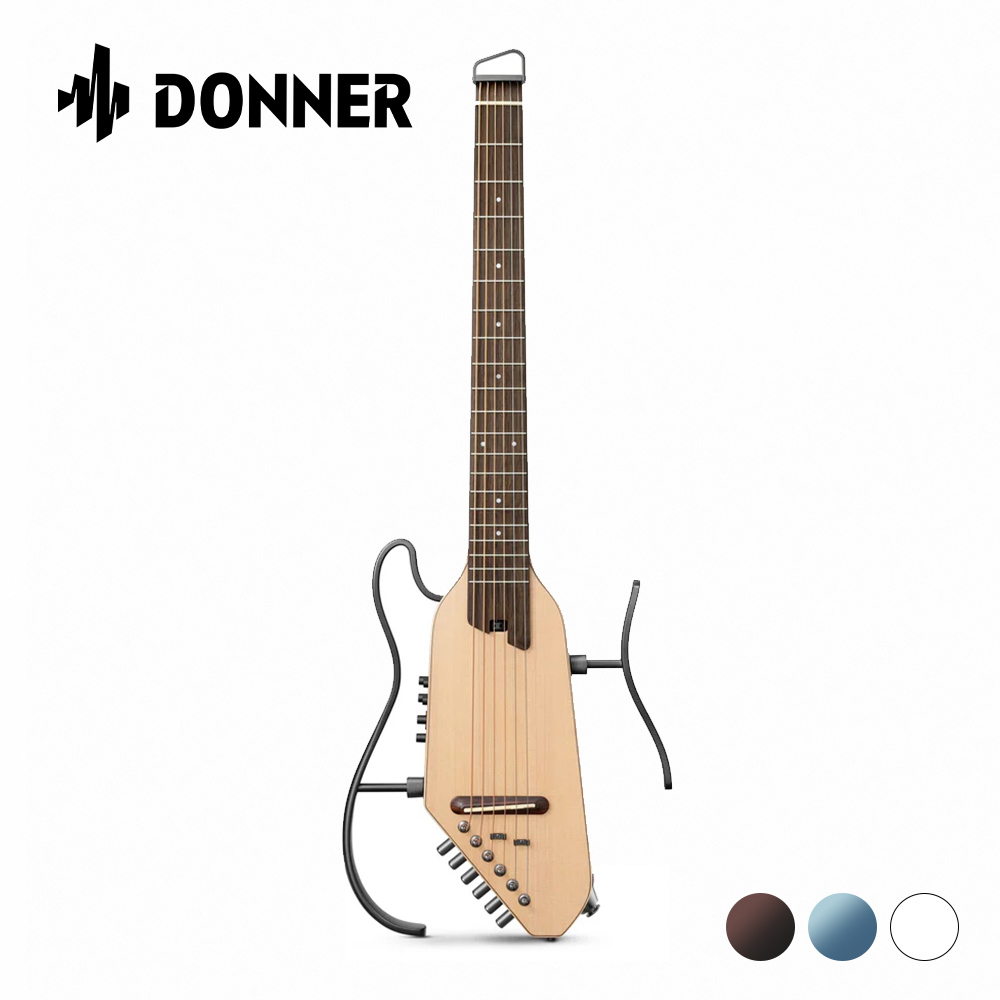 Donner HUSH-I PRO 內建效果 靜音木吉他 多色款【敦煌樂器】, , large