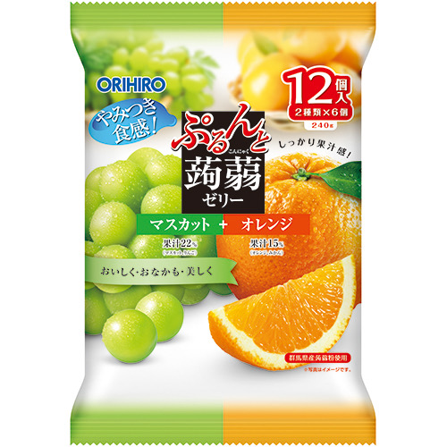 ORIHIRO蒟蒻果凍青葡萄柳橙, , large