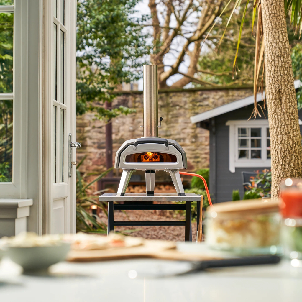 Ooni Karu 2＆Gas Burner Bundle 12" Multi-fuel Outdoor Pizza Oven, , large