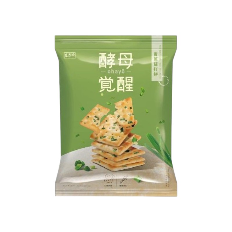 酵母覺醒-青蔥蘇打餅280g, , large