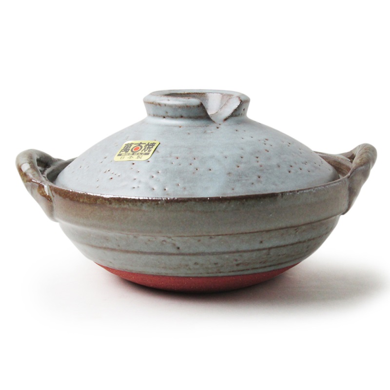 [豐名日本餐具] 五號京鍋 灰藍釉 / C05PT0-30-3, , large