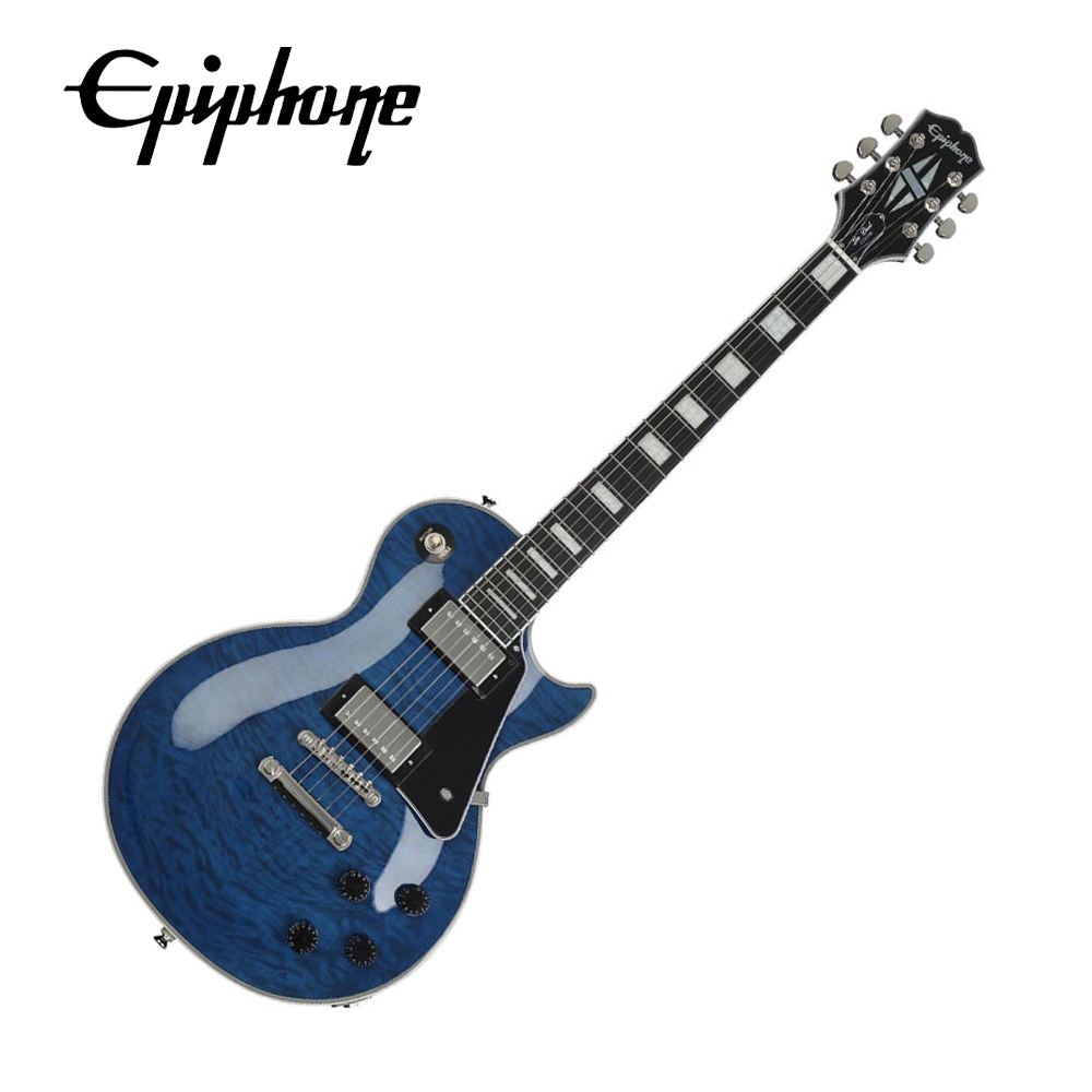Epiphone Custom VPB 電吉他 藍色【敦煌樂器】, , large
