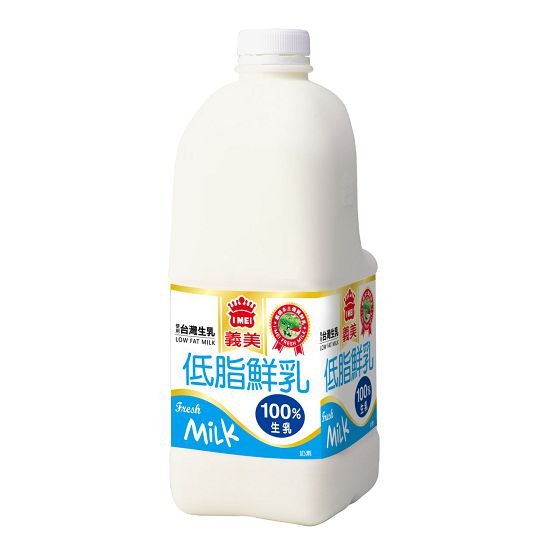 義美2公升低脂鮮乳, , large
