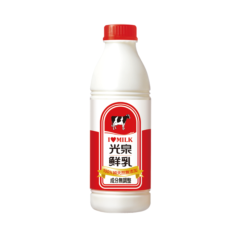 光泉100％純全脂鮮乳(無調整)936ml, , large