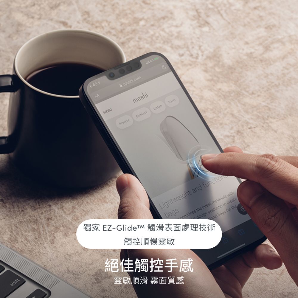 Moshi iPhone 13/13 Pro iVisor AG 防眩光螢幕保護貼, , large