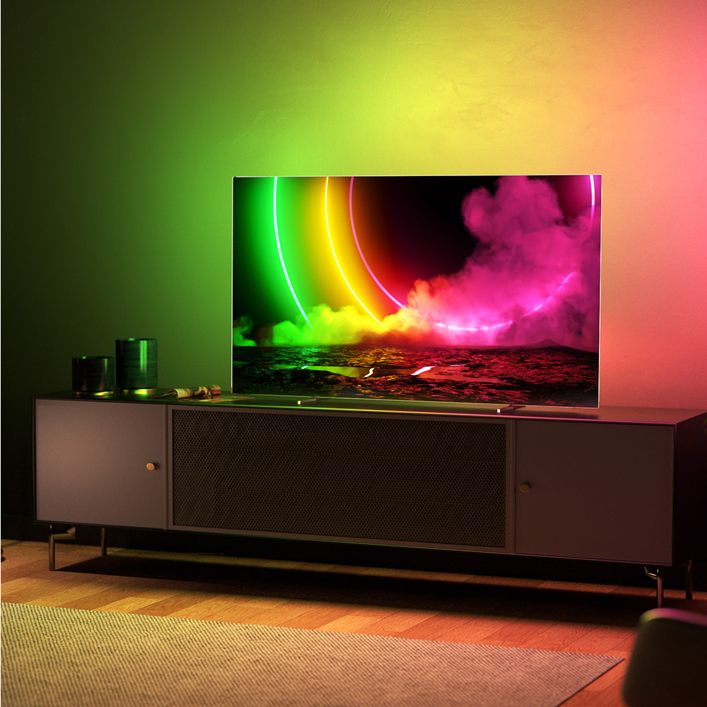 PHILIPS 55" 120Hz OLED Android TV 55OLED806, , large