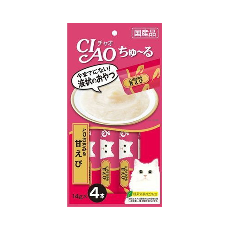 CIAO啾嚕肉泥-雞肉+甜蝦, , large