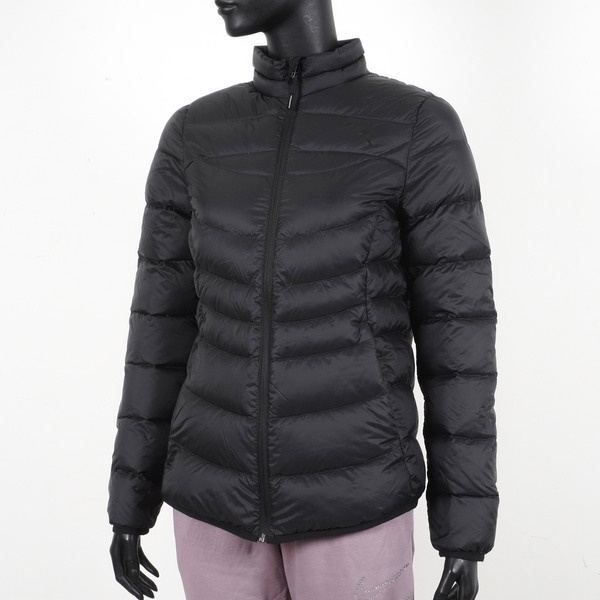 Puma PWRWARM 女款 運動 休閒 短版 合身 輕量 保暖 羽絨 外套 黑 [59462901], , large