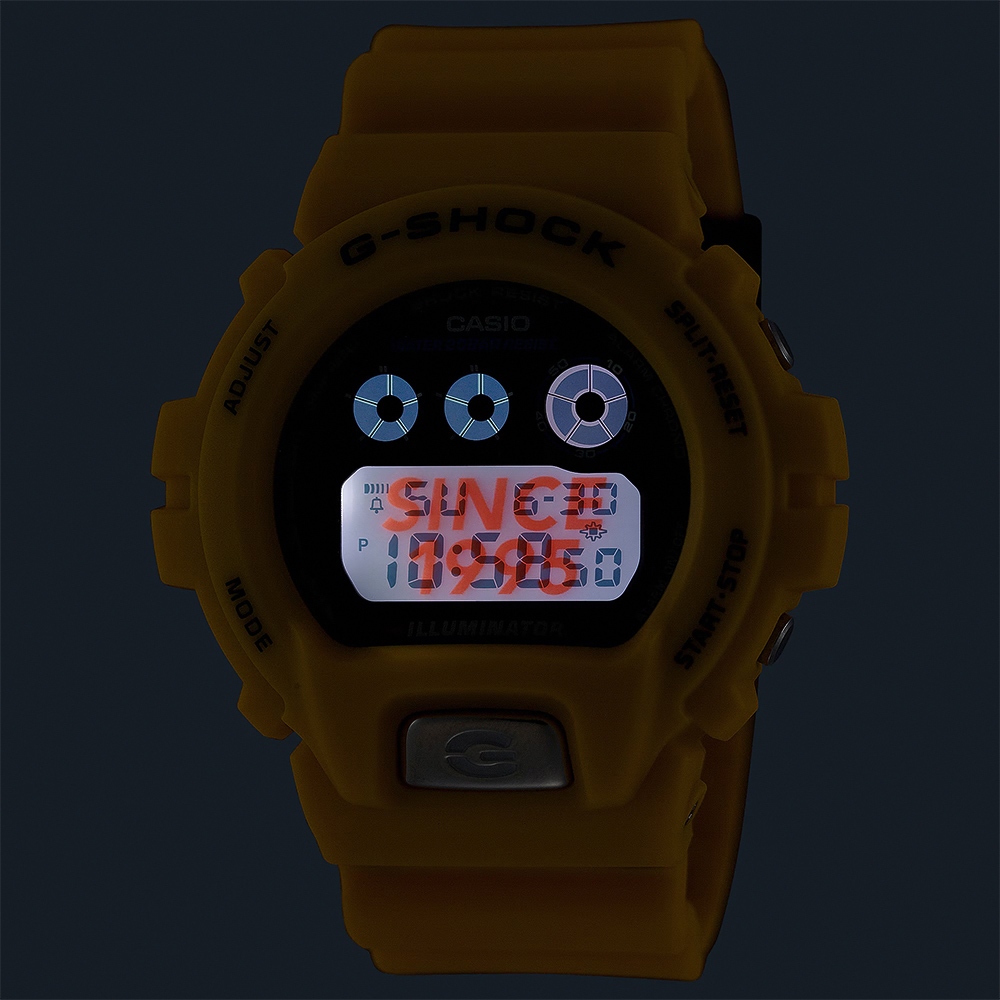 CASIO 卡西歐 G-SHOCK 30周年紀念版 電子錶 手錶-黃 DW-6900TR-9, , large