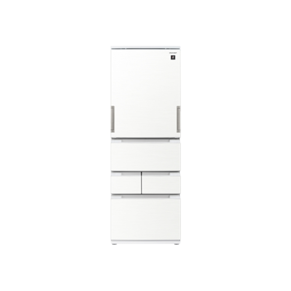SHARP 457L Grade 1 Energy Efficient Auto Sterilizing Ion Left-Right Door Any-Door Inverter Refrigerator SJ-PW46KT-W, , large